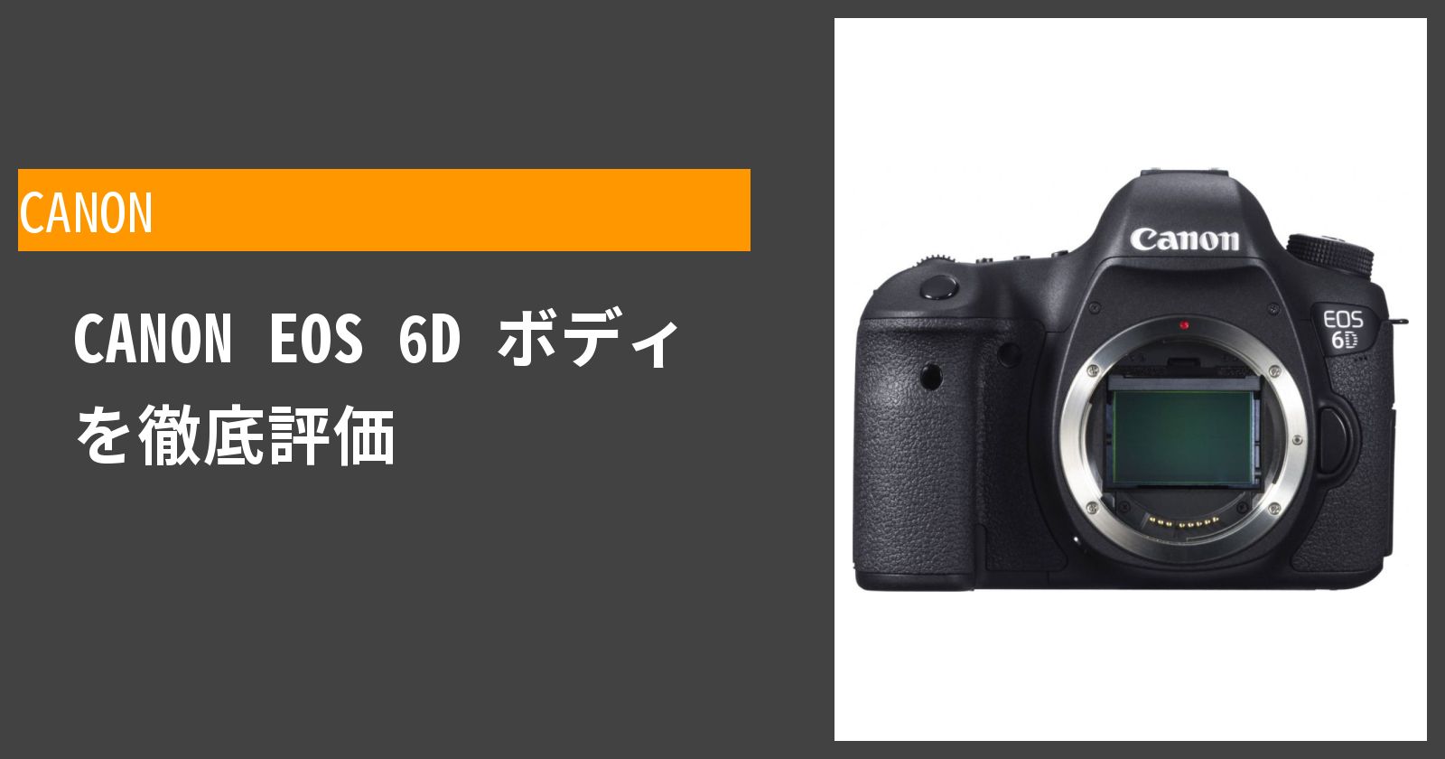 正規品が激安通販 Canon EOS 6D ボディ(注) SDスロットの認識が良くない デジタルカメラ